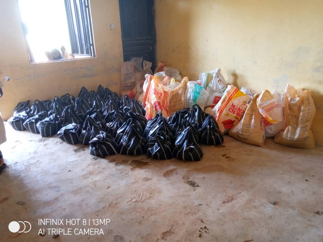 Ramadan relief parcels from the 1441 AH campaign.
